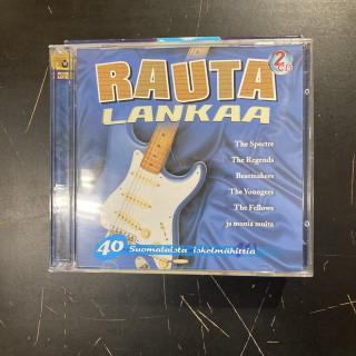 V/A - Rautalankaa (40 suomalaista iskelmähittiä) 2CD (VG-VG+/VG+)